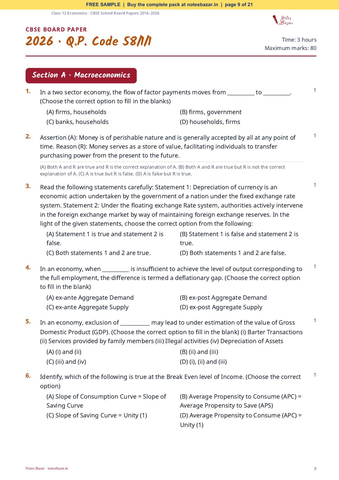 Sample page 9 of 21