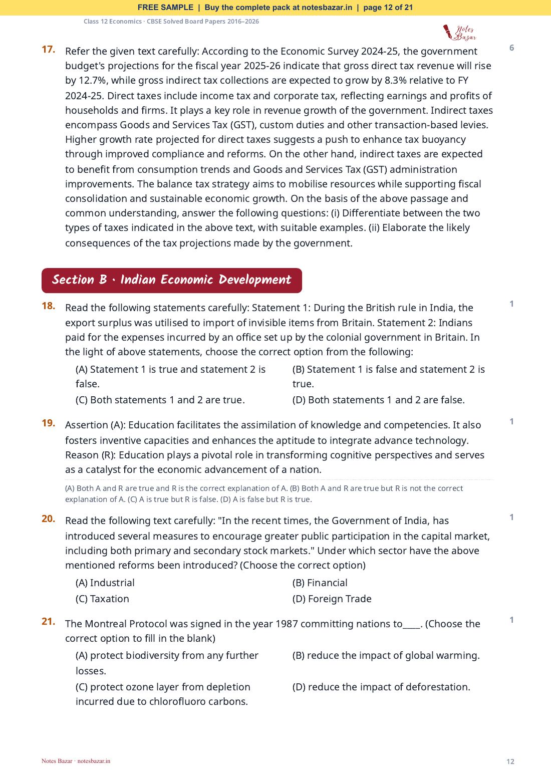 Sample page 12 of 21