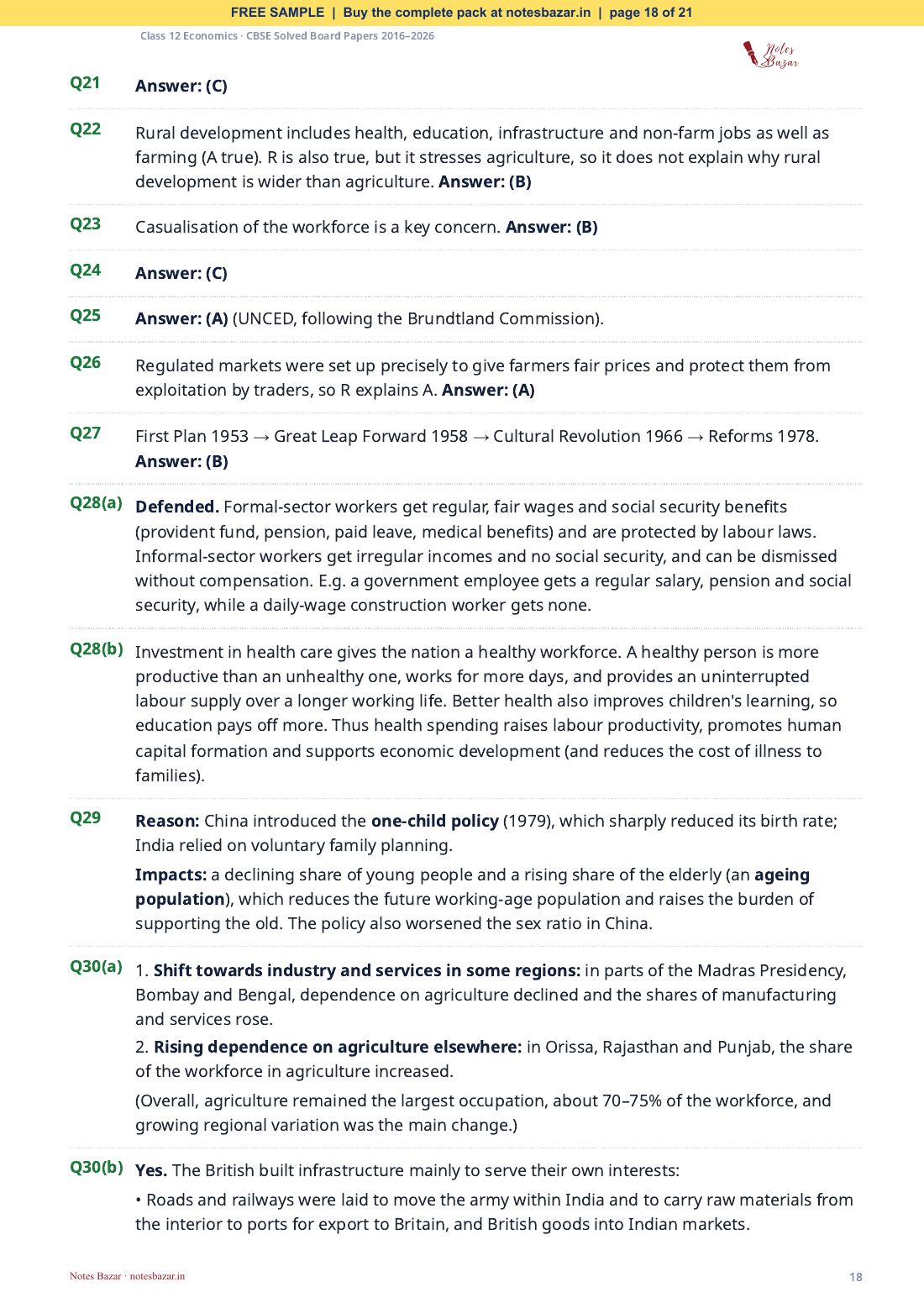Sample page 18 of 21