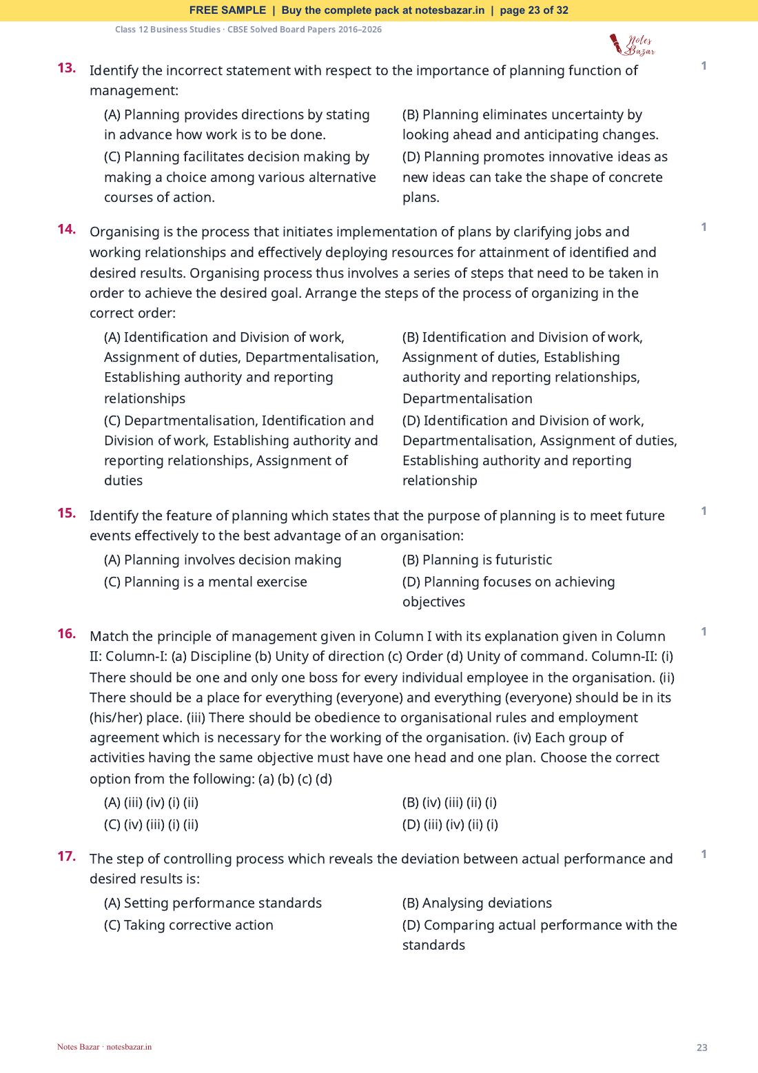 Sample page 23 of 32