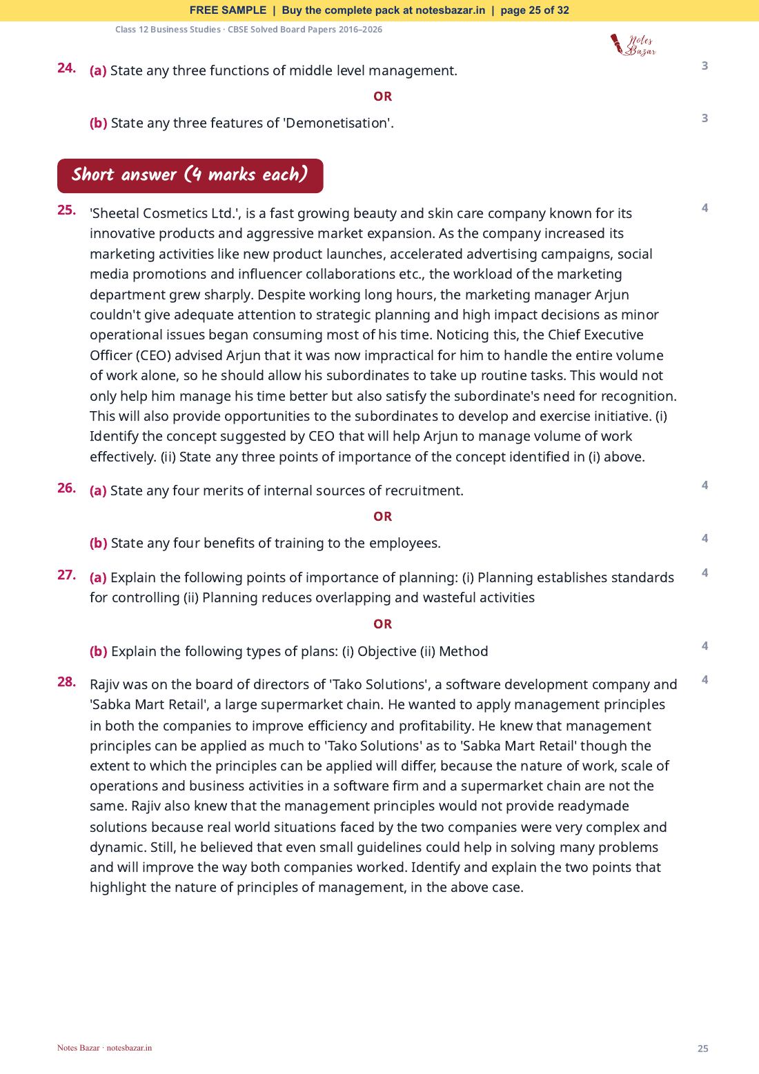 Sample page 25 of 32