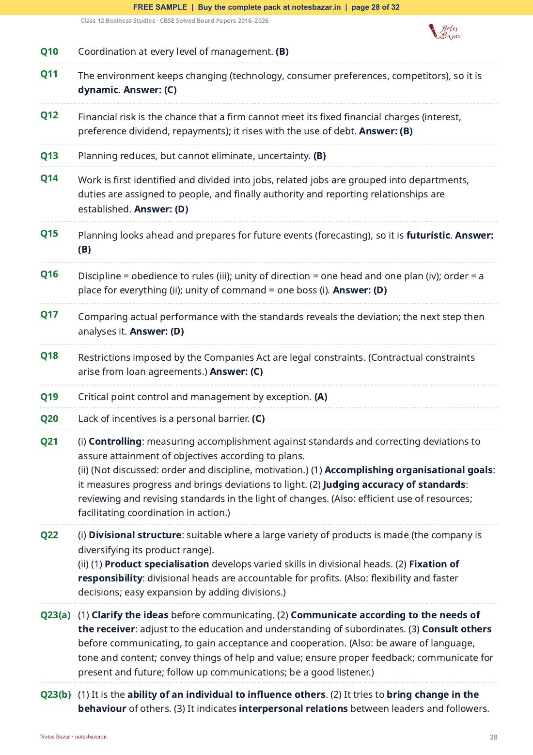 Sample page 28 of 32