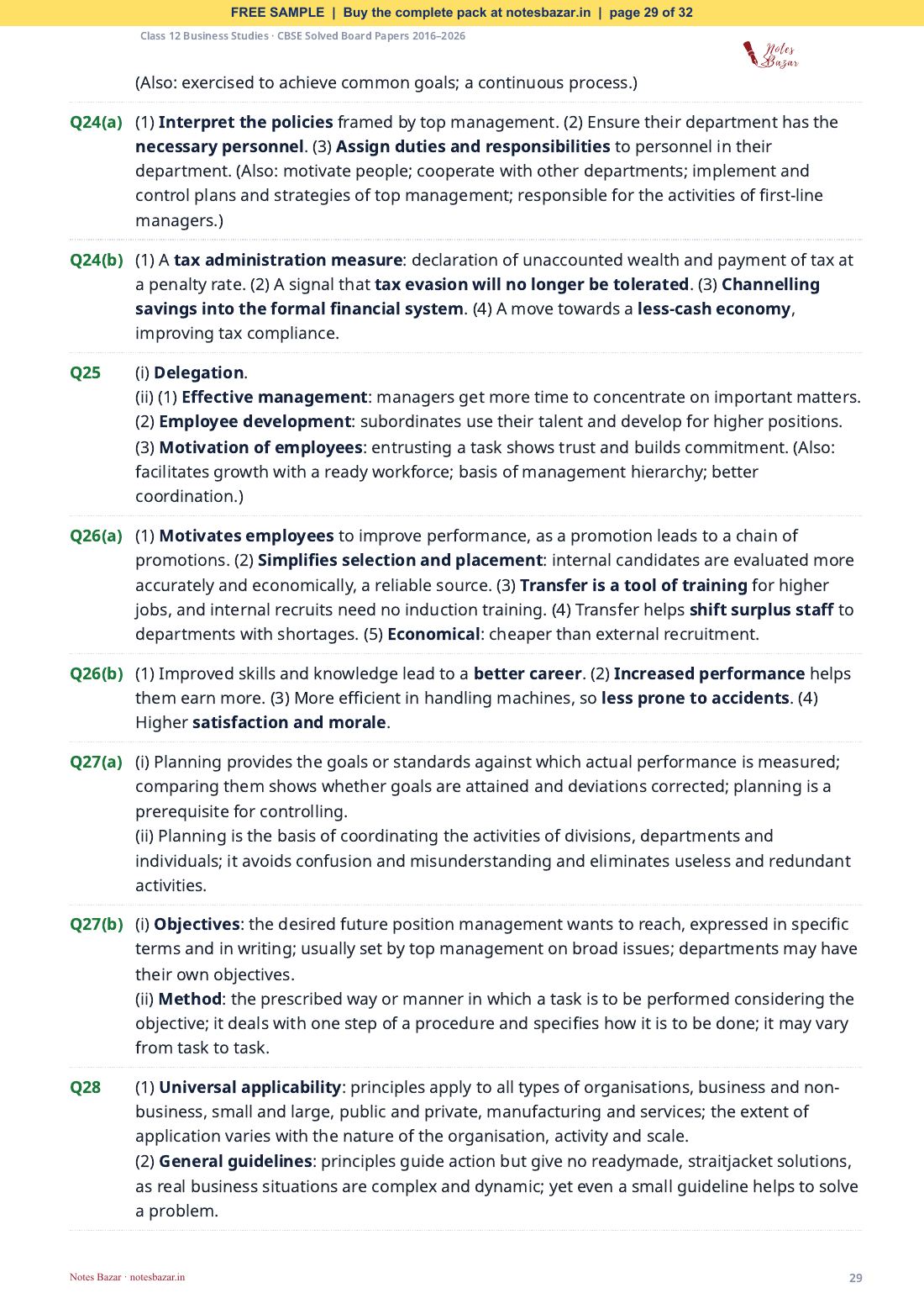 Sample page 29 of 32