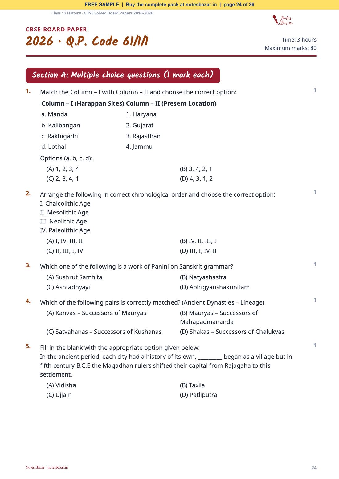 Sample page 24 of 36