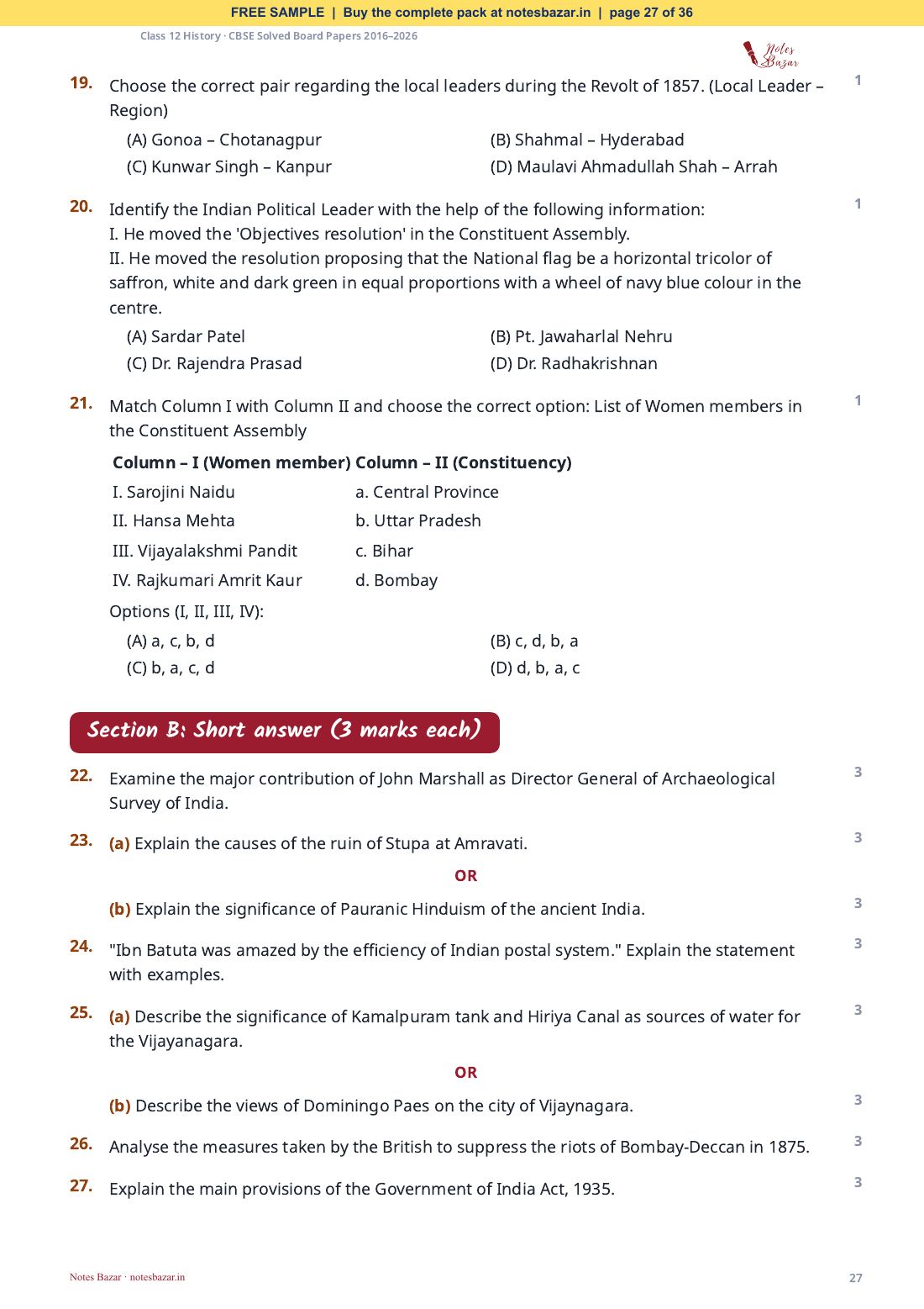 Sample page 27 of 36