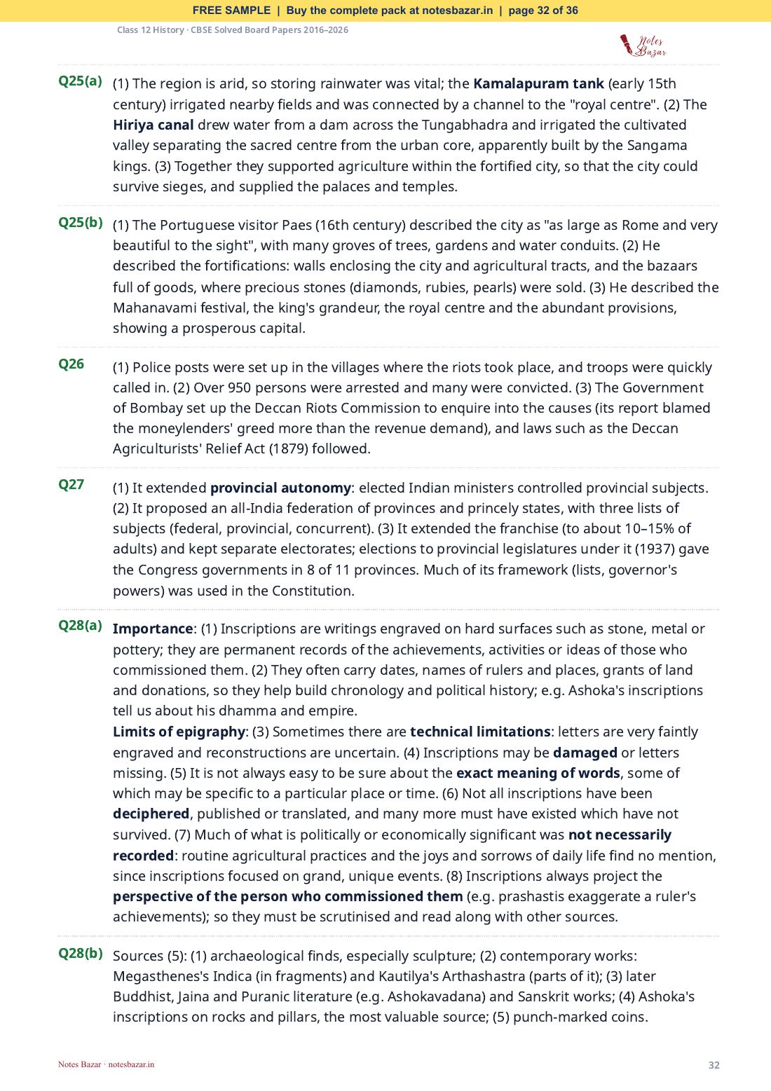 Sample page 32 of 36