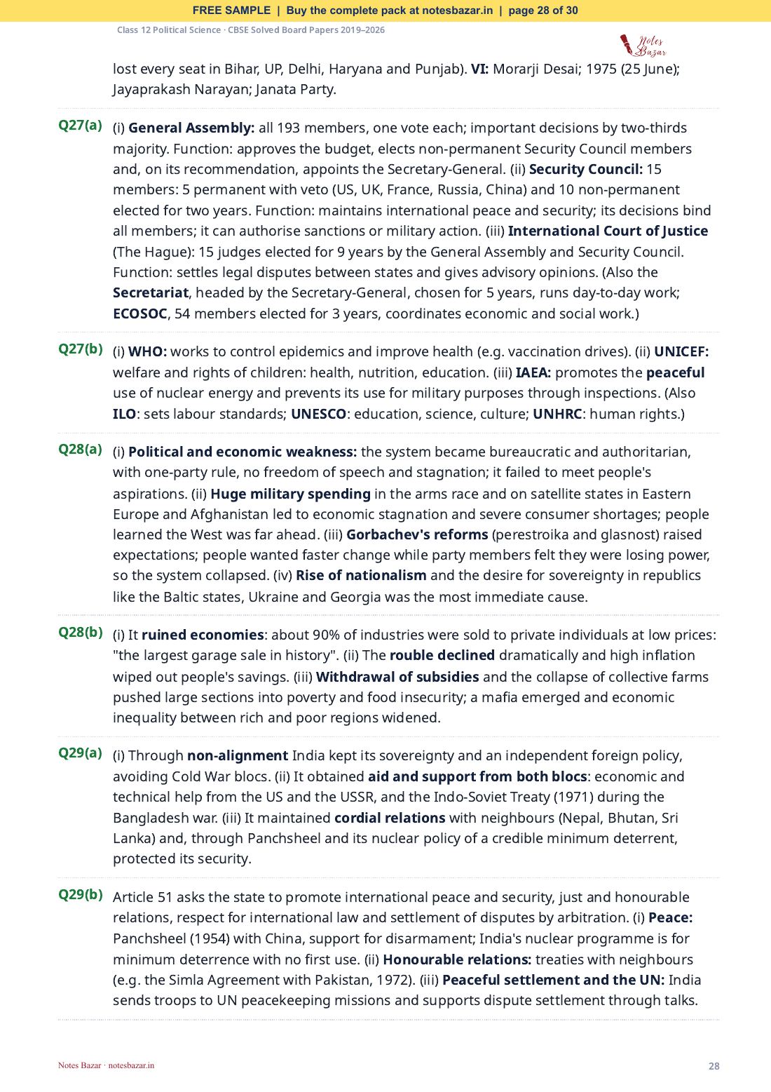 Sample page 28 of 30