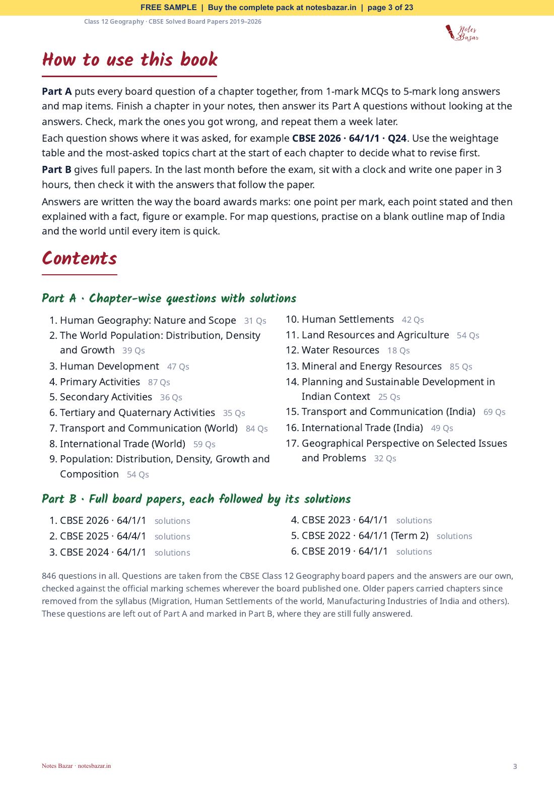 Sample page 3 of 23