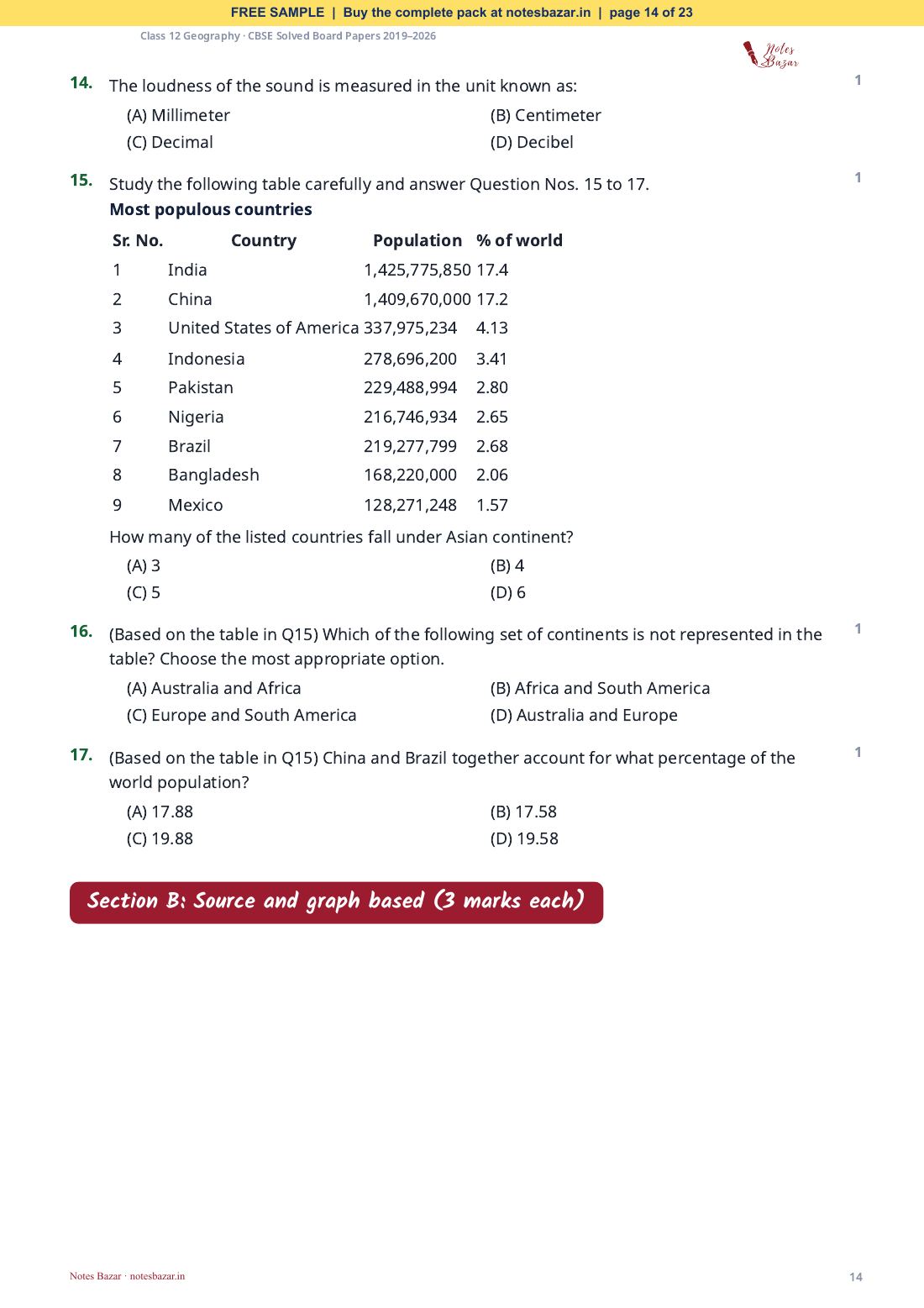 Sample page 14 of 23