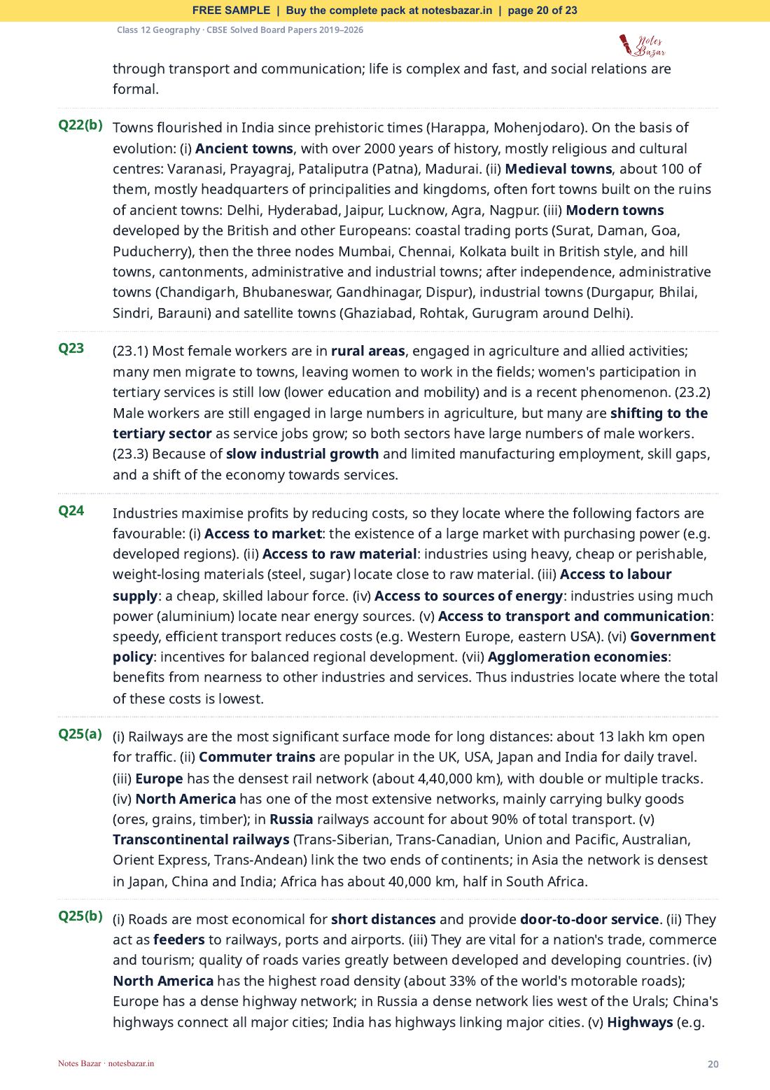 Sample page 20 of 23