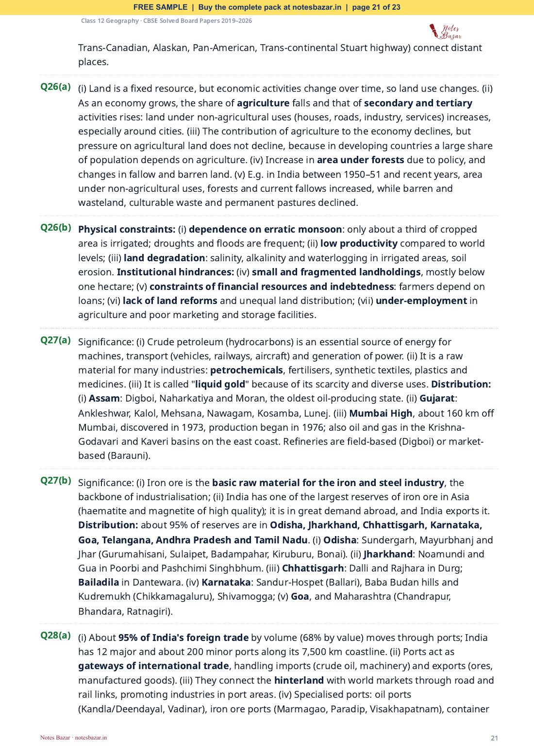 Sample page 21 of 23