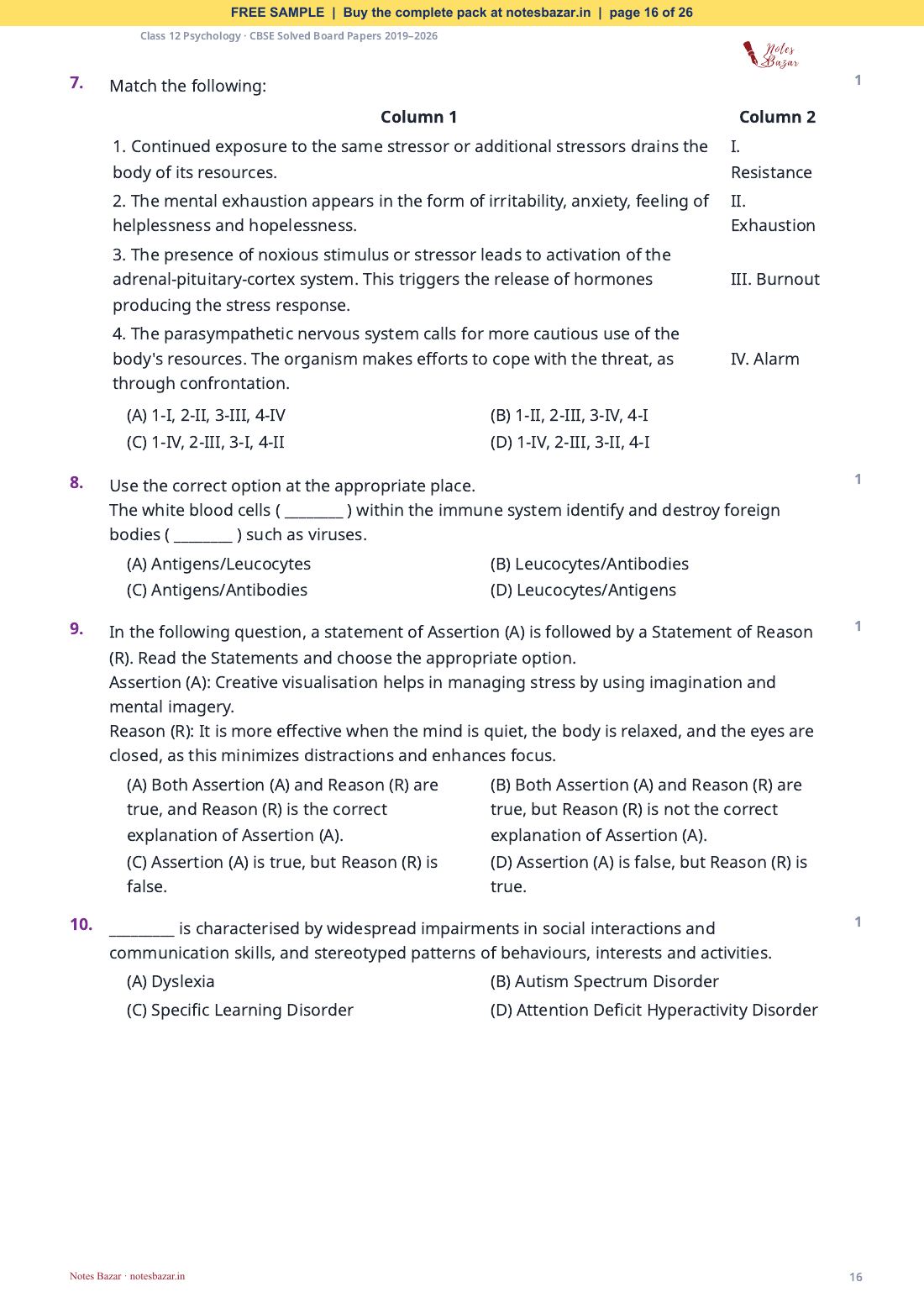 Sample page 16 of 26