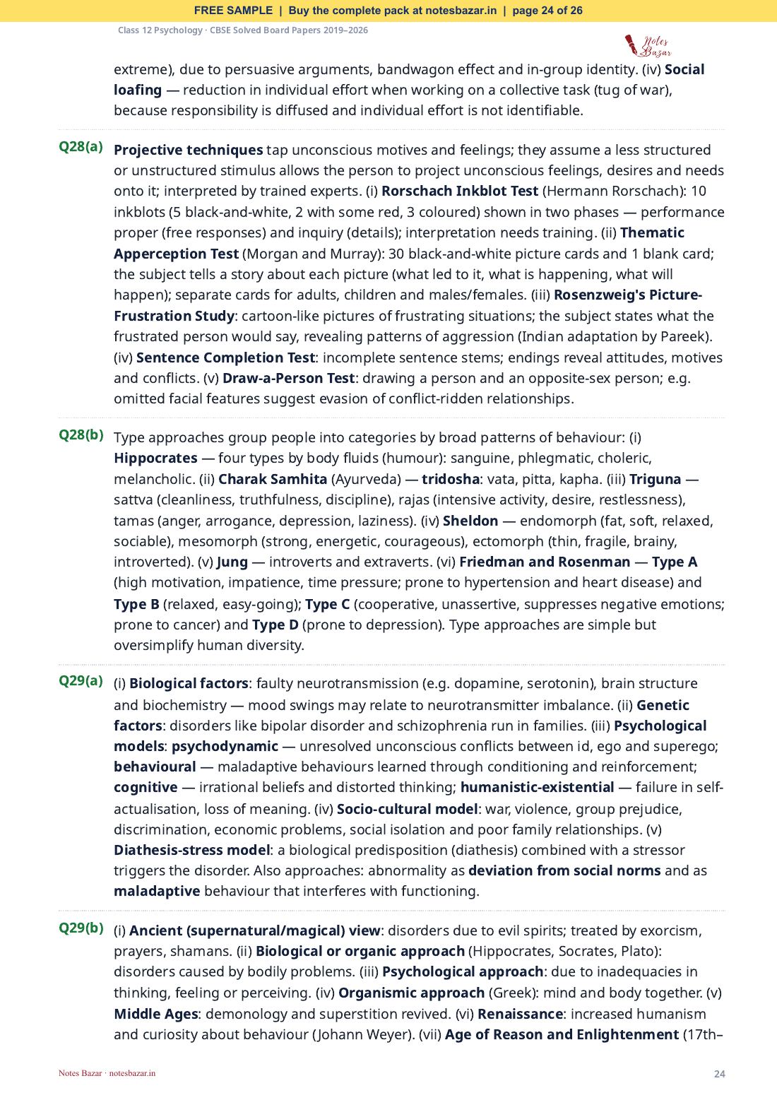 Sample page 24 of 26