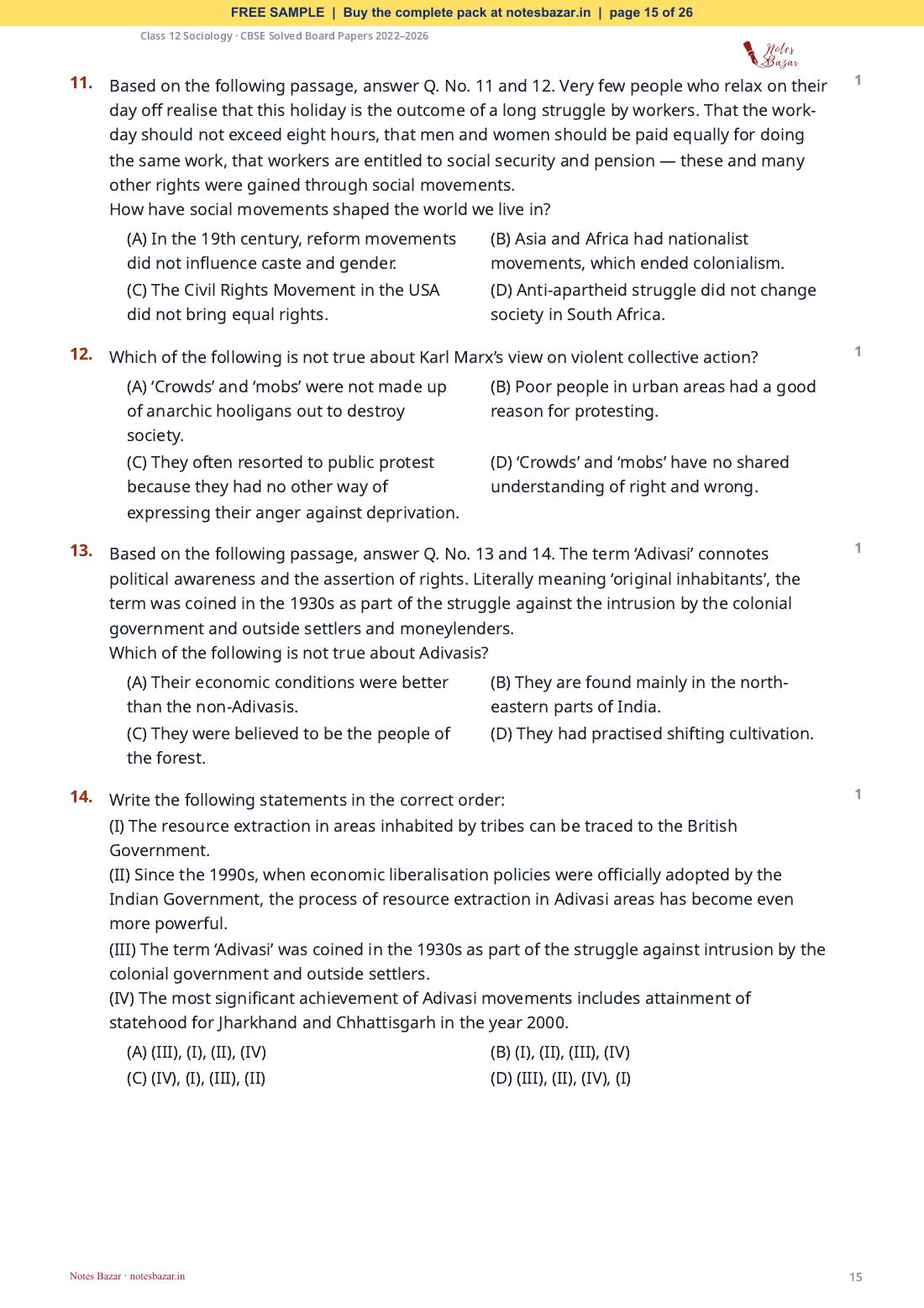 Sample page 15 of 26