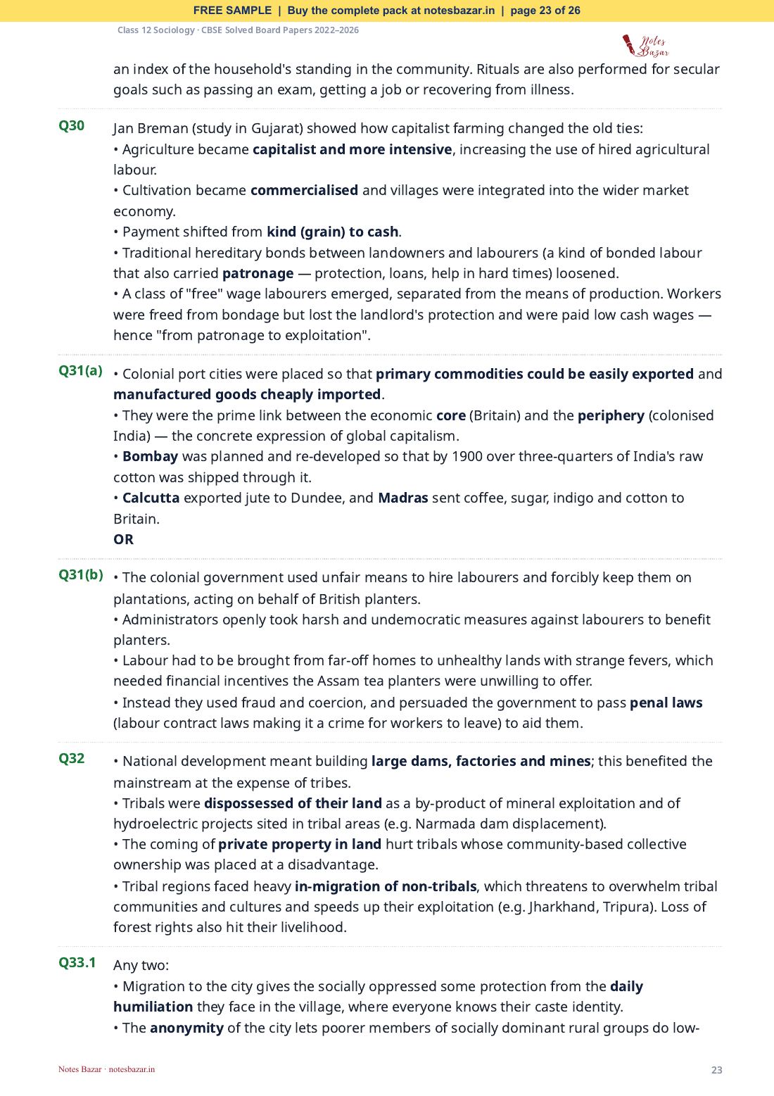 Sample page 23 of 26